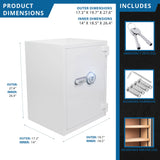 Biometric Fireproof Protection Safe