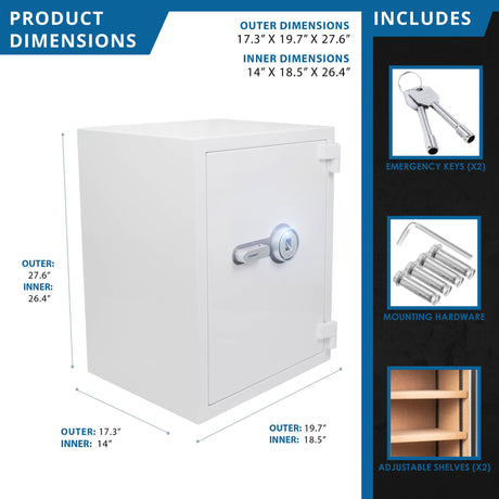 Biometric Fireproof Protection Safe