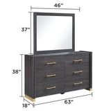 Clifton - 6 Drawer Dresser (Mirror Not Included) - Espresso