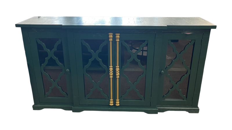 ZVA   HARVEY   CONSOLE   W/GLASS - HARVEYF