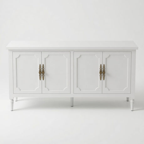 Vintage Buffet Cabinet With Adjustable Shelves