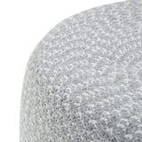 Bayley - Versatile Round Braided Pouf