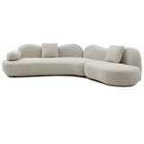 Modern Curved Modular 5 Seater Sofa