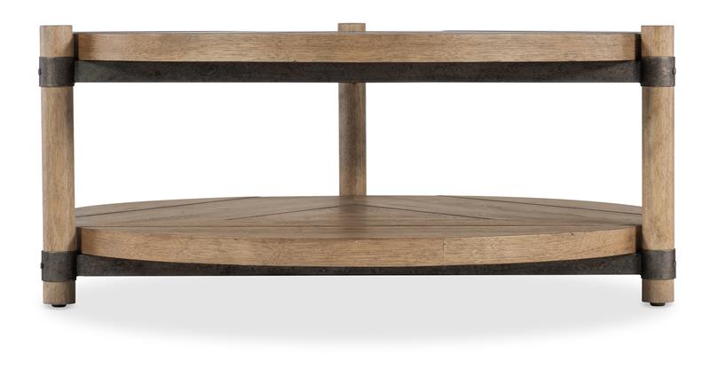 Vineyard Row Round Cocktail Table - 6952-80211-80