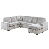 Modern Design Convertible Sectional Storage Bed With USB Port