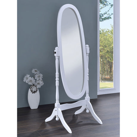 Dunne - Cheval Mirror With Oval Frame