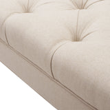 Alma - Tufted Flared Arm Entryway Bench