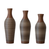 Classic And Neat Floor Vase, High Independent Flower Stand (Set of 3)