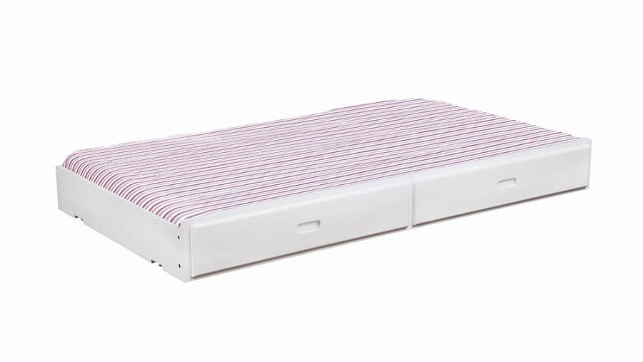 Chapman Wood Storage Trundle White - 400323