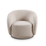 Swivel Accent Upholstered Barrel Chair