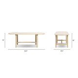 Milo - 8 Seat Oval Dining Table - Natural