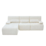 Oversized Sectional Sofa, Living Room Seating With Modular Design
