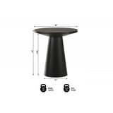 Round Console Table With Pedestal Base
