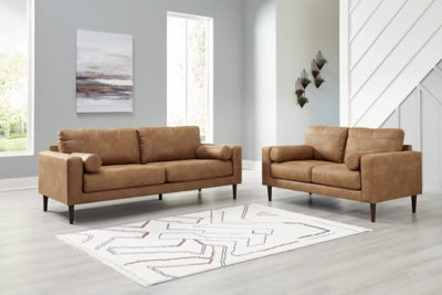 Telora Sofa, Loveseat, Chair and Ottoman - 41002U3