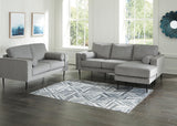 Hazela Sofa Chaise and Loveseat - 41102U2