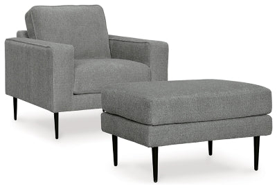 Hazela Chair and Ottoman - 41102U1