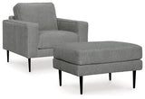 Hazela Chair and Ottoman - 41102U1