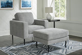 Hazela Chair and Ottoman - 41102U1