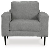 Hazela Chair and Ottoman - 41102U1