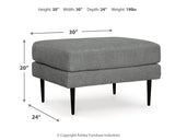 Hazela Chair and Ottoman - 41102U1