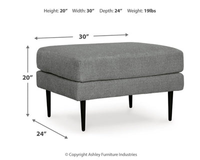 Hazela Chair and Ottoman - 41102U1