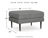 Hazela Chair and Ottoman - 41102U1