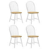 Cinder Wood Dining Side Chair White (Set of 4) - 4129
