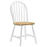 Cinder Wood Dining Side Chair White (Set of 4) - 4129
