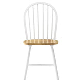 Cinder Wood Dining Side Chair White (Set of 4) - 4129