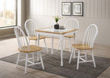Cinder Wood Dining Side Chair White (Set of 4) - 4129