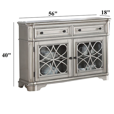 Server Drawers Storage Cabinet For Dining Room