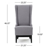 Alight - Upholstered Dining Chair With High Back And Birch Wood Legs (Set of 2)