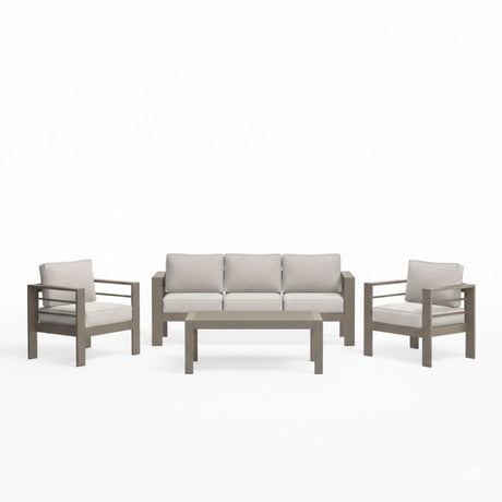 Outdoor Patio Set All-Weather & Thick Cushions