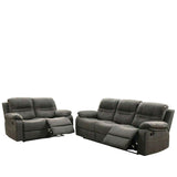 Modern Style Living Room Set With Pillow Arms