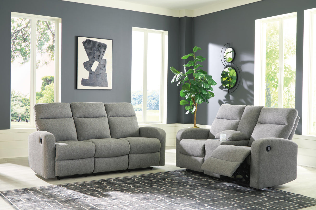 Gauntlet Reclining Sofa and Loveseat - PC42204U1