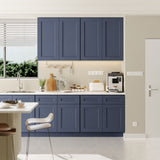 Shaker Wall Cabinet With Soft Close Hinges, Adjustable Shelves, Double Door
