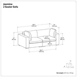 Jasmine - Handcrafted Sofa