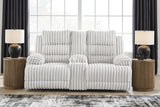 Rhines Falls Power Reclining Loveseat with Console - PC4280496
