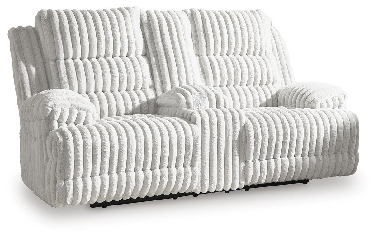 Rhines Falls Power Reclining Loveseat with Console - PC4280496