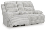 Rhines Falls Power Reclining Loveseat with Console - PC4280496