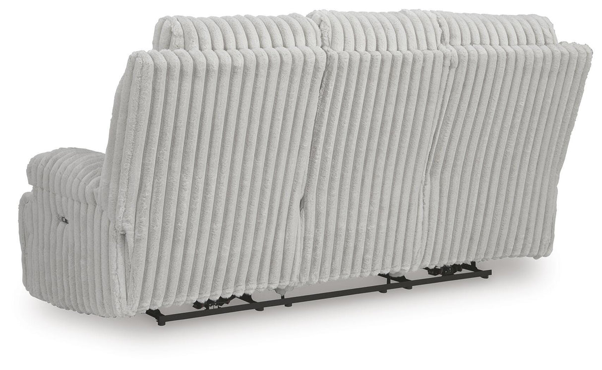 Rhines Falls Power Reclining Sofa with Drop Down Table - PC4280499