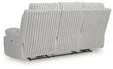 Rhines Falls Power Reclining Sofa with Drop Down Table - PC4280499
