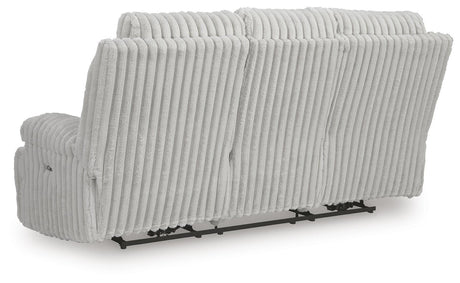 Rhines Falls Power Reclining Sofa with Drop Down Table - PC4280499