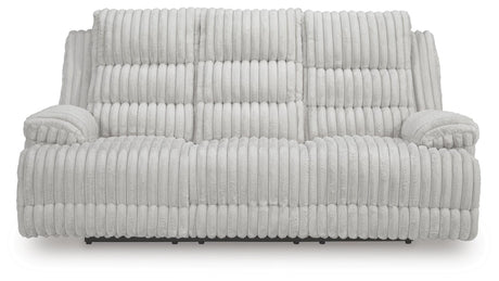Rhines Falls Power Reclining Sofa with Drop Down Table - PC4280499