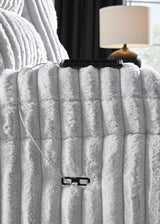 Rhines Falls Power Reclining Loveseat with Console - PC4280496