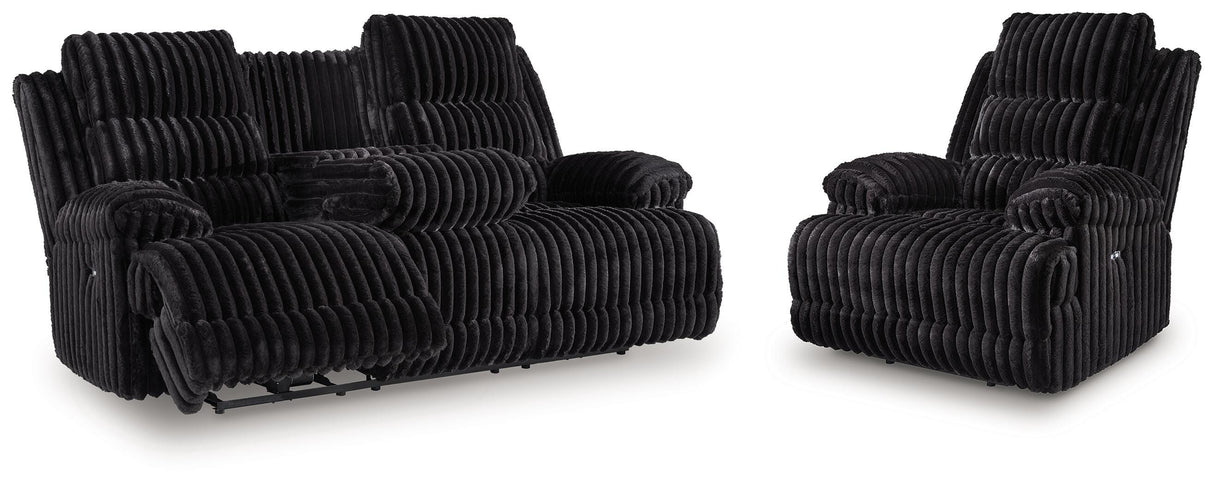 Rhine Falls Power Reclining Sofa and Power Recliner - PC42805U2
