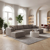 U-Shape Modular Sectional Sofa For Living Room