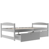 Platform Bed With 2 Drawers