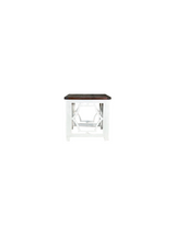 ZVO MELANIE LINEN END TABLE - M3LW2