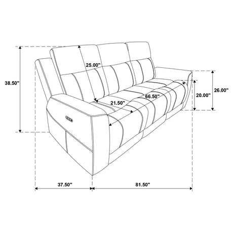 Patrick - Power Reclining Sofa Set